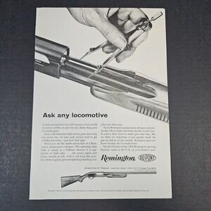 1962 Remington Arms Model 870 Wingmaster DuPont Vintage Print‎ Ad Bridgeport CT